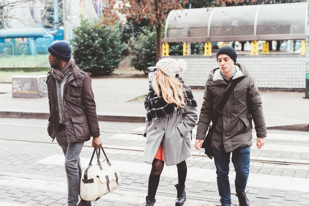 Winter business travel getaway