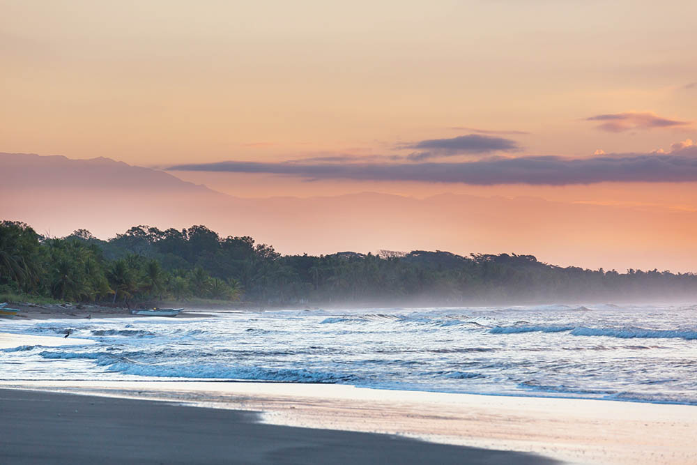 Santa Teresa beach in Costa Rica