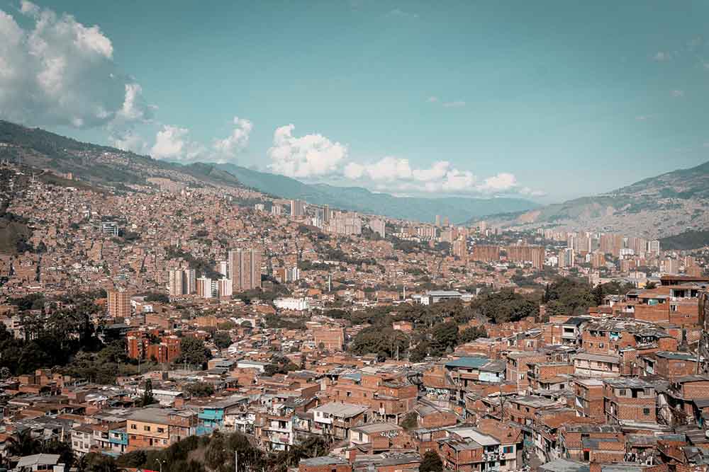 Skyline of Medellin