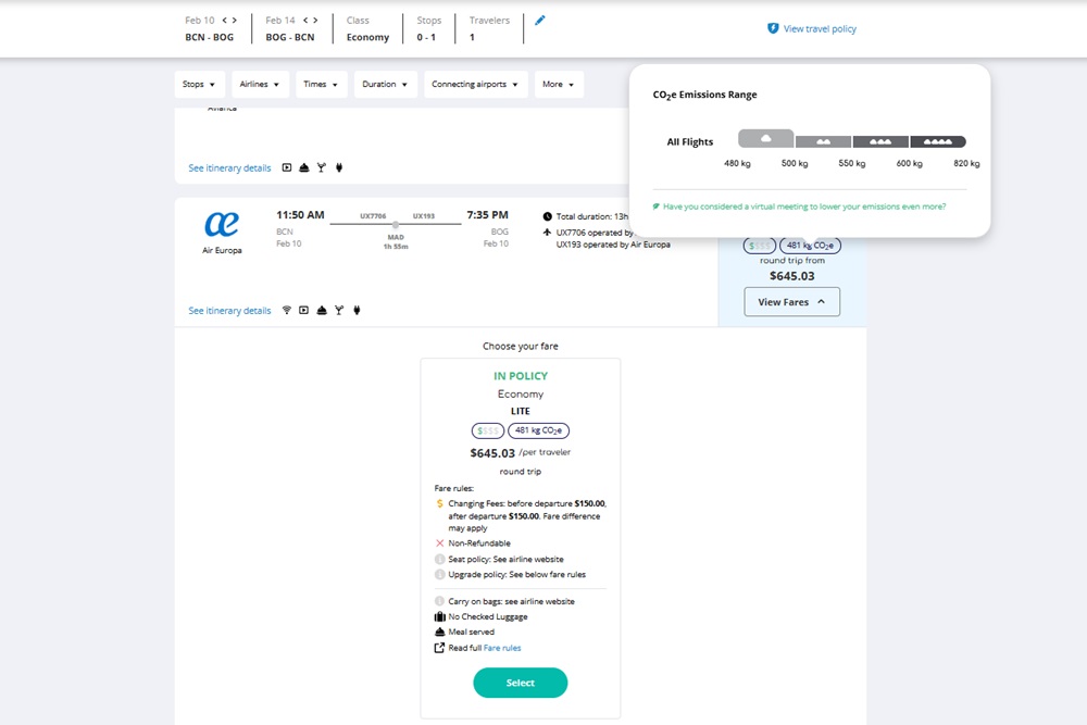Elevated shopping experience with GetGoing corporate travel bookings