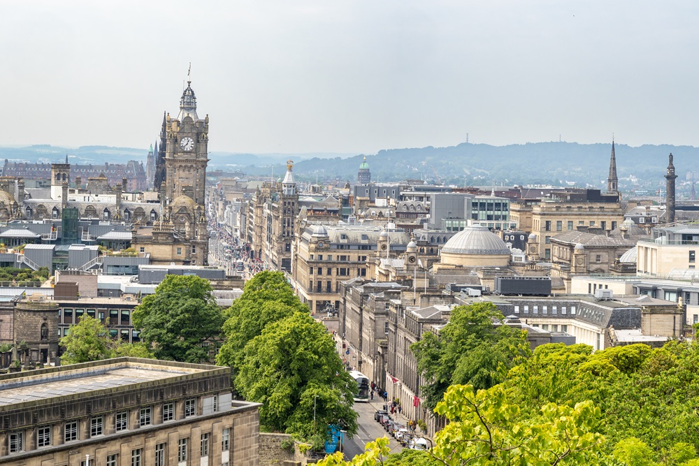 Edinburgh skyline